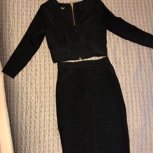 Bebe two piece dress